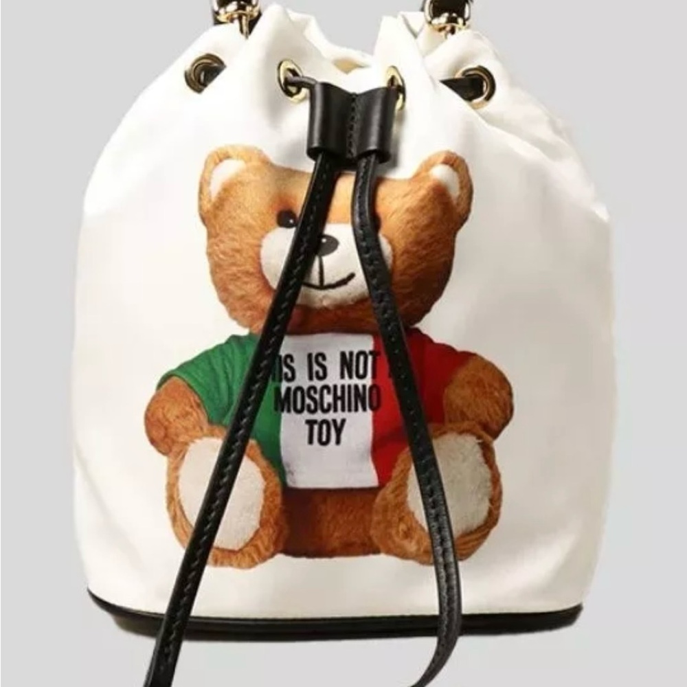 Moschino Teddy Bear Bucket Bag